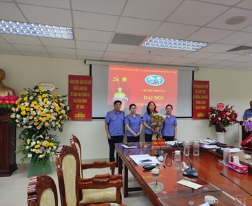 Chi bộ Phòng 7, Đảng bộ Viện KSND thành phố Hà Nội tổ chức thành công Đại...